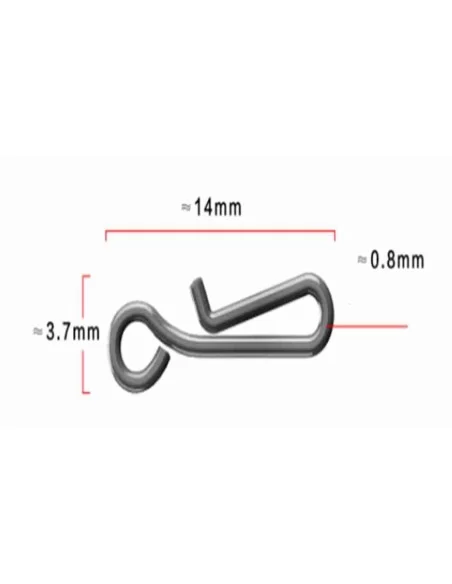 Yamashiro Snap Stainless Steel 10 pz
