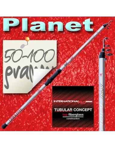 2 canne da pesca planet 2 mulinelli