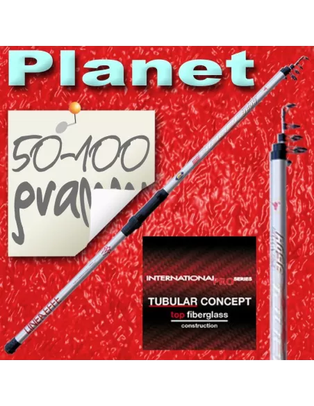 2 canne da pesca planet 2 mulinelli