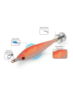 Dtd Soft Flash Glavoc Totanara with Silicone Body 65 mm  2