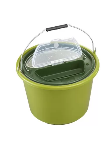 Kolpo Secchio Porta Vivo Doppio 12 Litri Porta pesci Kolpo