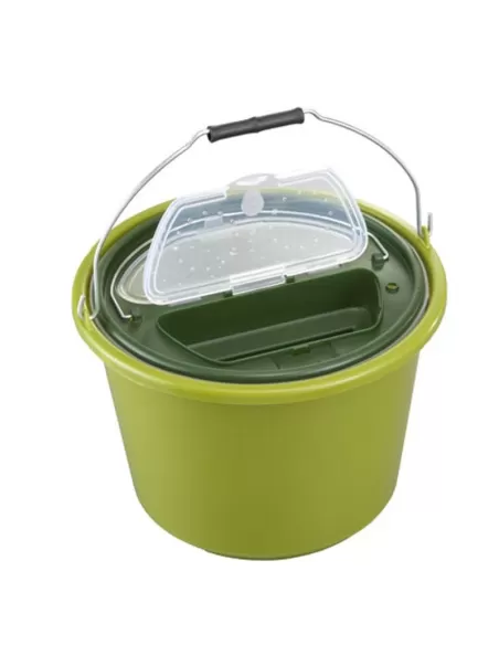 Kolpo Secchio Porta Vivo Doppio 12 Litri Porta pesci Kolpo