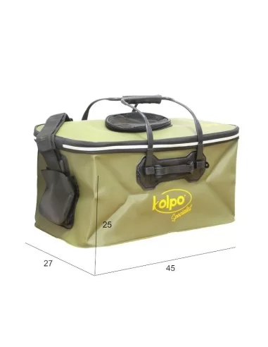 Kolpo Borsa in Eva Specialist Porta Vivo Eva Bag 45 cm Borse da pesca Kolpo