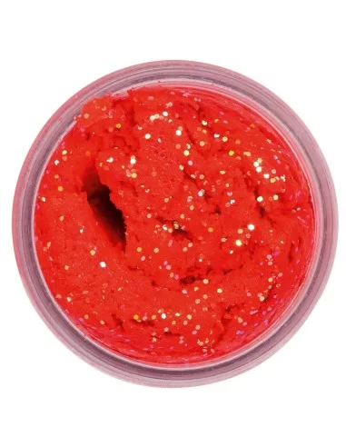 Berkley Powerbait Glitter Trout Bait Salmon Red Glitter Pastella per Trote Esche da pesca Berkley