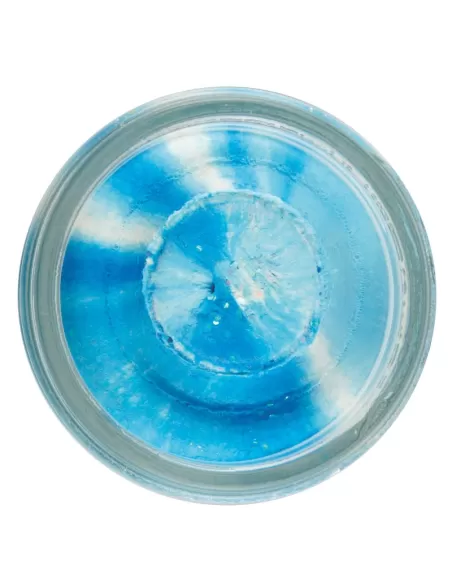 Berkley Powerbait Glitter Trout Bait White Neon Blu Pastella per Trote Esche da pesca Berkley