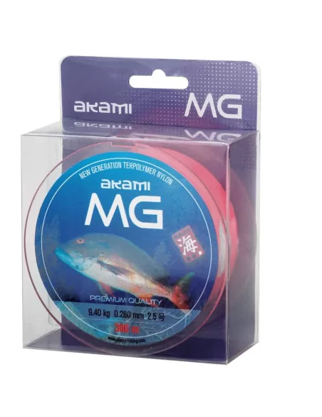 Akami MG Line Invisibile In Acqua 300 mt Fili da pesca Akami
