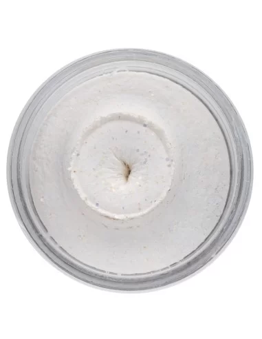 Berkley Powerbait Glitter Trout Bait White Pastella per Trote Anice Affondante Esche da pesca Berkley