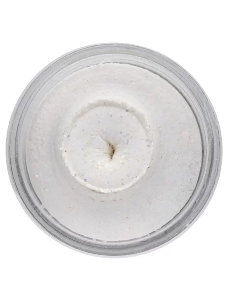 Berkley Powerbait Glitter Trout Bait White Pastella per Trote Anice Affondante Esche da pesca Berkley