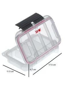 Panaro Max Shockproof Waterproof Box 17.5 cm 4 Seats  2