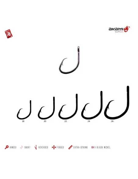 Akami Ami da Pesca Serie MR19 Gambo Corto Pesca in Mare