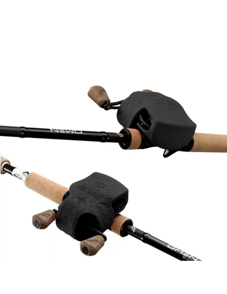 13 Fishing Skull Cap Guscio Protezione Per Mulinello Nero Borse da pesca 13 Fishing