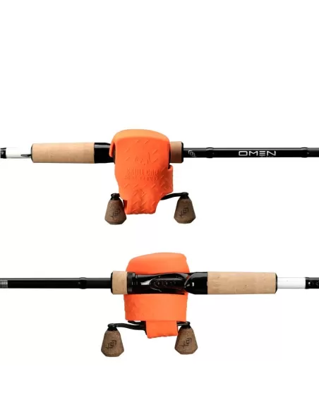 13 Fishing Skull Cap Guscio Protezione Per Mulinello Orange