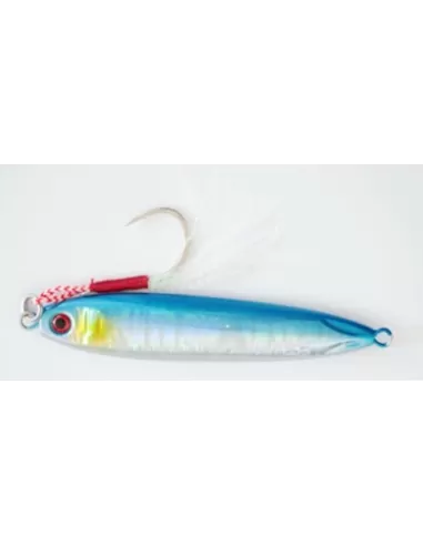 Jig Keliero Metal Jig con Assist Hook 60 gr Pesca Verticale