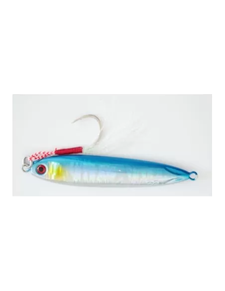 Jig Keliero Metal Jig con Assist Hook 60 gr Pesca Verticale