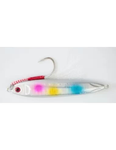 Jig Keliero Metal Jig con Assist Hook 60 gr Pesca Verticale