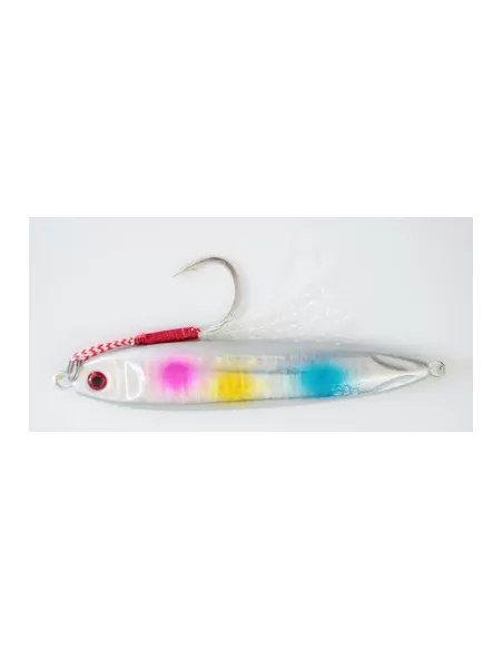 Jig Keliero Metal Jig con Assist Hook 60 gr Pesca Verticale