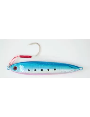 Jig Keliero Metal Jig con Assist Hook 60 gr Pesca Verticale