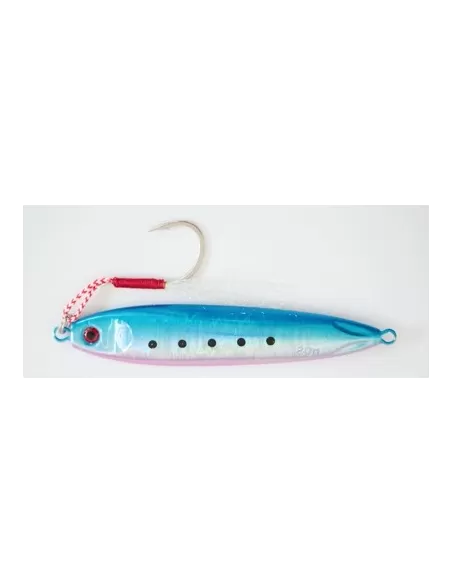 Jig Keliero Metal Jig con Assist Hook 60 gr Pesca Verticale