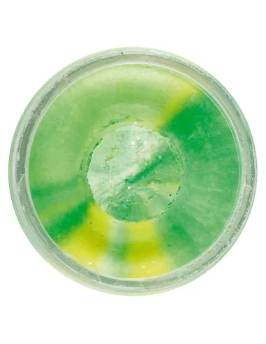 Berkley Powerbait Glitter Trout Bait Pastella per Trote Green Yellow