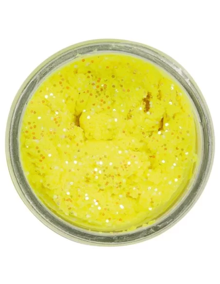 Berkley Powerbait Glitter Trout Bait Corn Mais Pasta Trote Sunshine Yellow