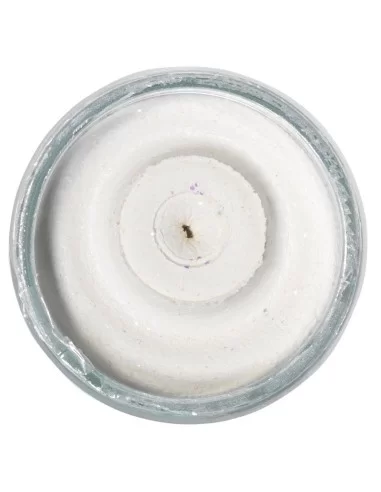 Berkley Powerbait Glitter Trout Bait White Crustacea Pastella per Trote Bianca Esche da pesca Berkley