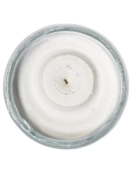 Berkley Powerbait Glitter Trout Bait White Crustacea Pastella per Trote Bianca Esche da pesca Berkley
