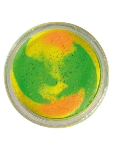 Berkley Powerbait Glitter Trout Bait Rainbow Pastella per Trote Aglio