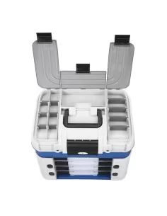 Kolpo Super Box 4 Boxes and Large Fishing Accessories Holder Compartment 2