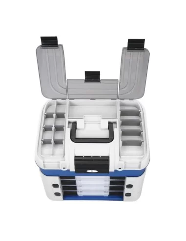 Kolpo Super Box 4 Scatole e Grande Vano Porta Accessori da Pesca