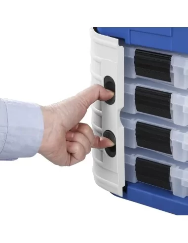 Kolpo Super Box 4 Scatole e Grande Vano Porta Accessori da Pesca