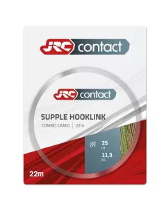 Jrc Contact Supple Hooklink Braided Thick Weave 22 mt Color Camo  2