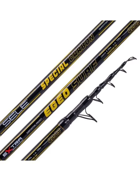Sele Egeo Surf Canne da Pesca in Carbonio 4.20 mt