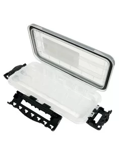 Plano Waterproof Stowaway 334010 Watertight Box 27 cm 20 Adjustable Compartments  2