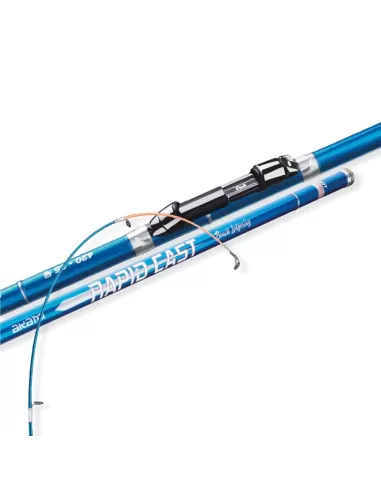 Akami Rapid Cast Canna da Pesca Beach Ledgering in Carbonio 50 120 gr Canne da pesca Akami