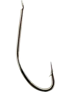 Kolpo BrutalE N-SK Carbon Fishing Hooks With Crooked Scoop Long Stem 20 pcs  2