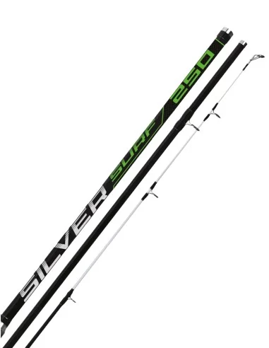 Maver Silver Surf Canna da Pesca Surfcasting 4.30 mt 250 gr anelli Fuji
