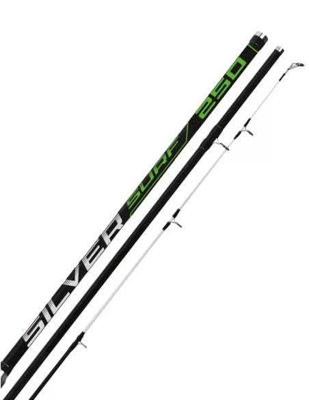 Maver Silver Surf Canna da Pesca Surfcasting 4.30 mt 250 gr anelli Fuji