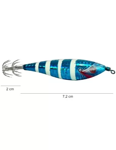 Kolpo GI06 Totanara per la pesca Seppie e Calamari Esche Artificiali Kolpo