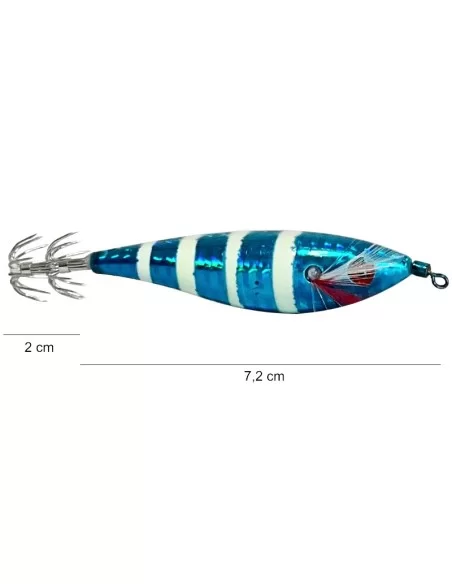 Kolpo GI06 Totanara per la pesca Seppie e Calamari Esche Artificiali Kolpo