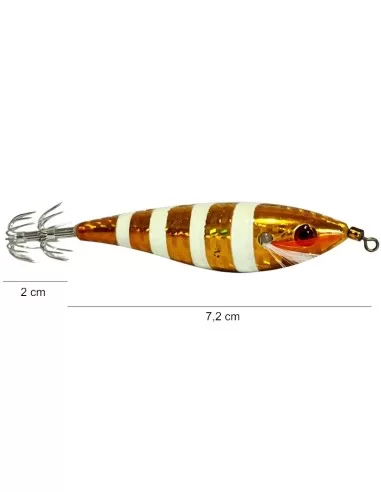 Kolpo GI03 Totanara per la pesca Seppie e Calamari Esche Artificiali Kolpo