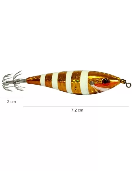 Kolpo GI03 Totanara per la pesca Seppie e Calamari Esche Artificiali Kolpo
