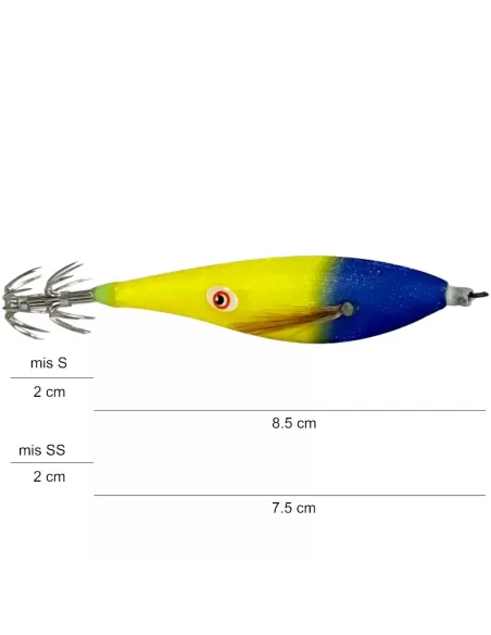 Kolpo OT04 Totanara da Pesca Totani e Seppie Esche Artificiali Kolpo