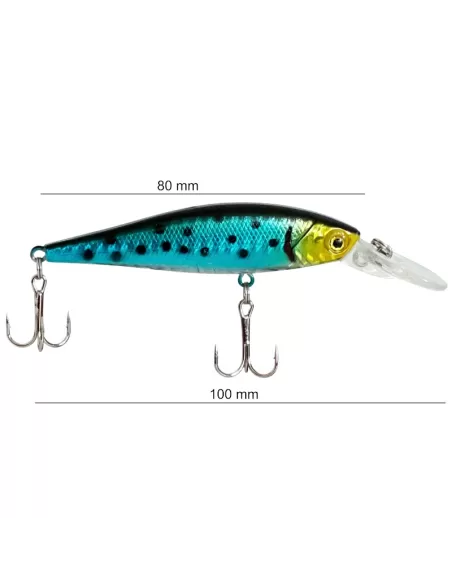Yamashiro SH10 Minnow Floating 10 cm Colore 08 Esche Artificiali Yamashiro