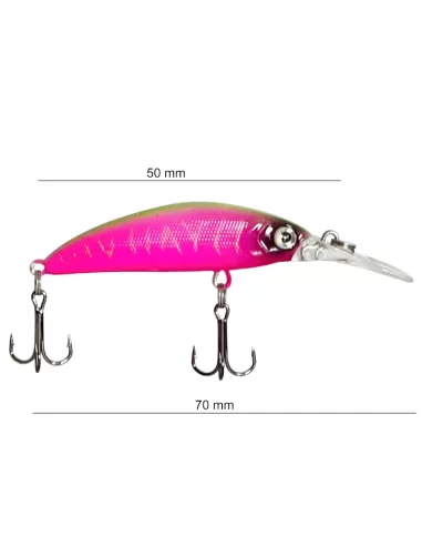 Yamashiro MR70 Minnow Speciale Trota Aspio 7 cm Colore 06 Esche Artificiali Yamashiro