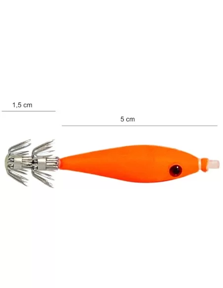 Kolpo OP05 Totanara Soft Squid Speciale Seppia 5.5cm Corpo Soft Esche Artificiali Kolpo