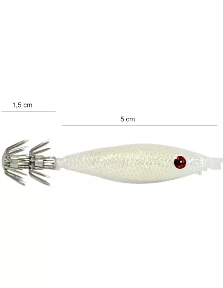 Kolpo OP16 Totanara Soft Squid Speciale Seppia 5.5cm Corpo Soft Esche Artificiali Kolpo