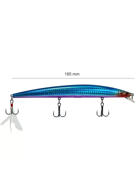 Yamashiro EP02 Artificiale Long Jerk 18.5 cm 25 Grammi Esche Artificiali Yamashiro