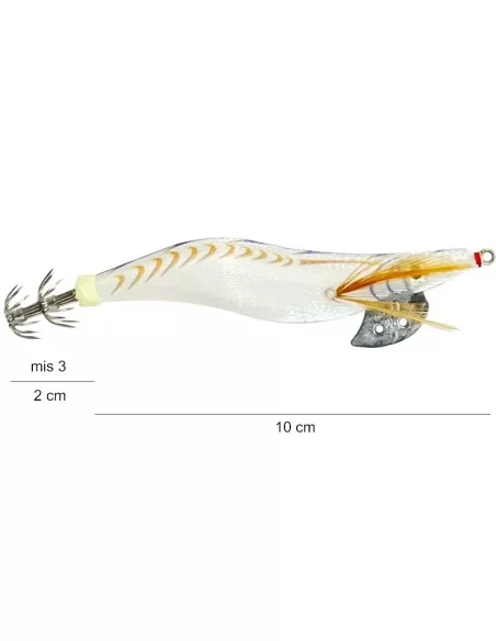 Kolpo IR02 Totanara da Pesca Japanese Concept Pesca Seppie e Totani Esche Artificiali Kolpo