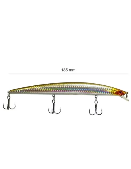 Yamashiro Long Jerk Artificiale da Spinning Barracuda e Spigole LG04 18.5 cm 24.5 gr