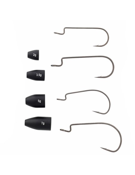 Savage Gear Rotex Spinner Kit - Spinner di qualità superiore per pescatori che mirano a trote, salmoni, lucci e altro ancora, rotazione immediata, pesca d'acqua dolce e salata, variegata